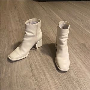 SCHUTZ White Booties